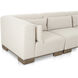 June Beige Modular Sectional, Classic L-Shaped
